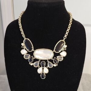 Kendra Scott "Livia" Statement Necklace with Matching Earrings